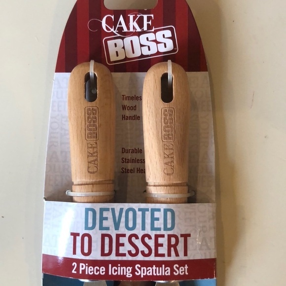 cake Boss 2 Piece Icing Spatula Set - Picture 4 of 4